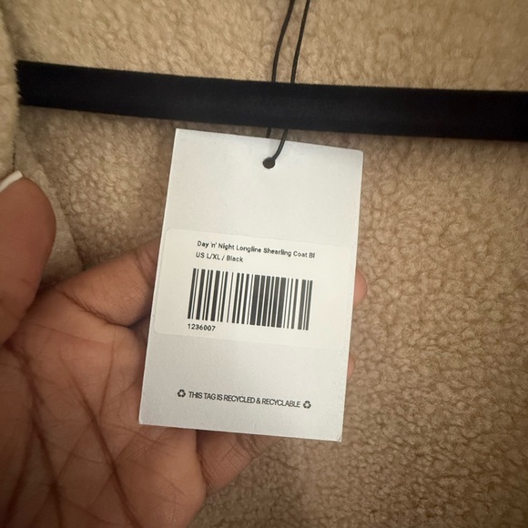 Princess Polly Day 'N' Night Longline Shearling Coat - Picture 4 of 6